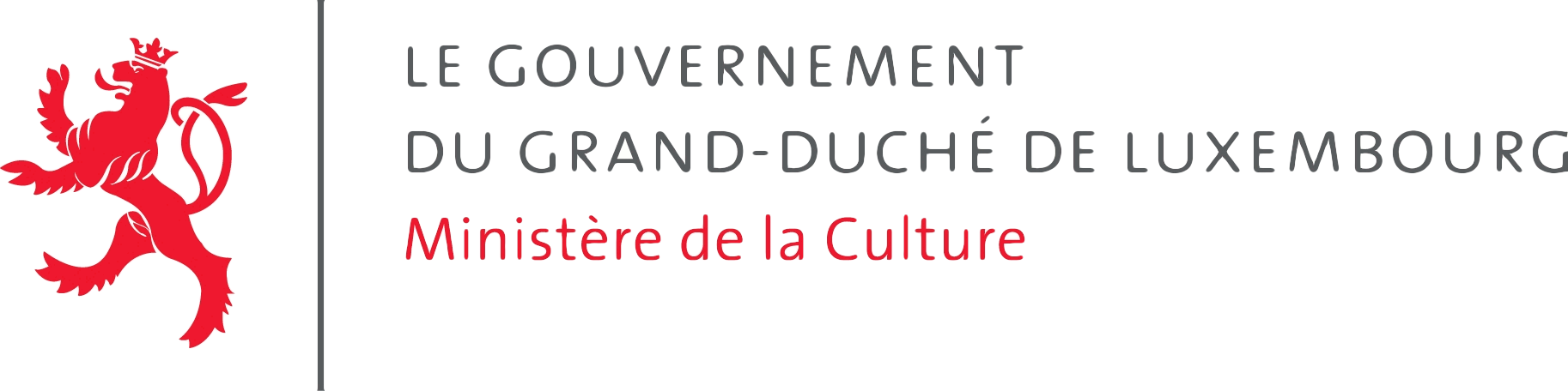 Deze afbeelding toont het logo van het Ministerie van Cultuur in Luxemburg