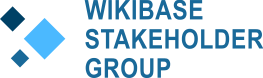 Deze afbeelding toont het logo van de Wikibase Stakeholder Group
